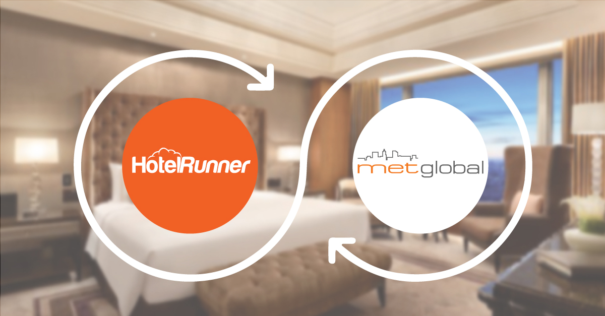 Increase your sales with HotelRunner and Metglobal partnership!