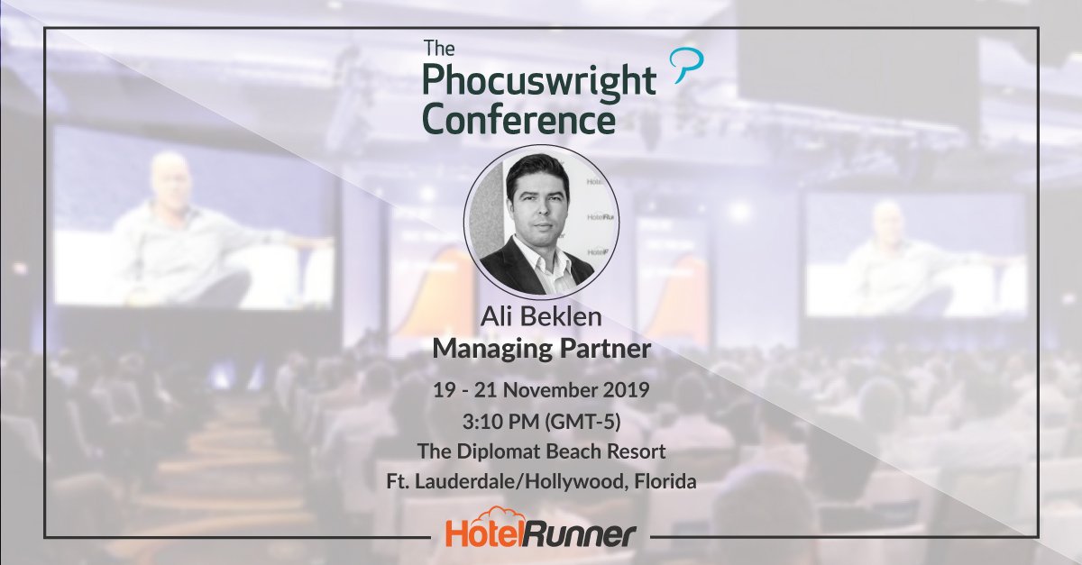 The next stop for HotelRunner: The Phocuswright Conference!