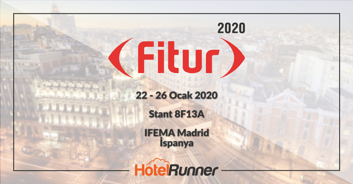 FITUR Madrid’de HotelRunner standına davetlisiniz!