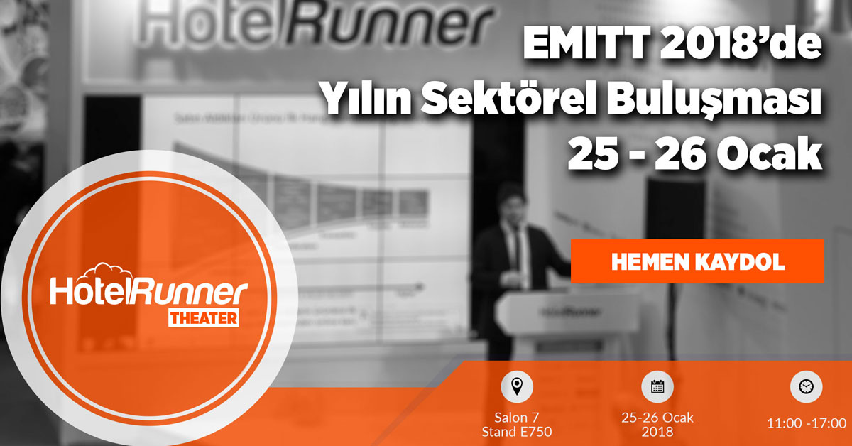 Turizm Sektörünün Dijital Dönüşümü Bu Yıl da HotelRunner Theater’da Tartışılacak