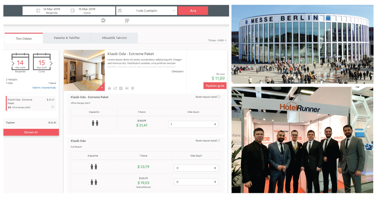 HotelRunner’s new booking engine announced at ITB Berlin!