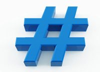 What does hashtag mean and how can you use it in marketing your property?