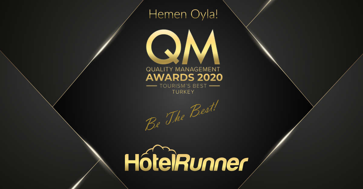 Türk turizminin en prestijli ödüllerinden QM Awards’da iki kategoride adayız!