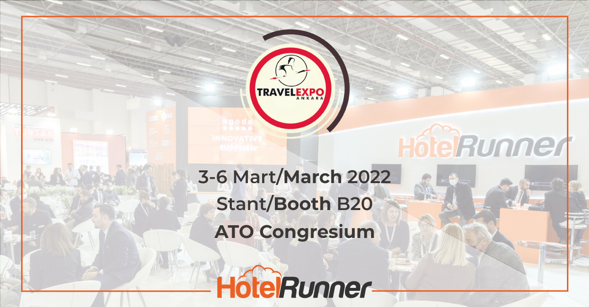 Travelexpo Ankara’da HotelRunner standında buluşalım!