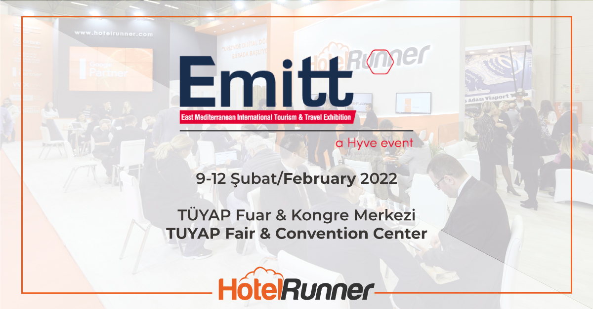 EMITT 2022’de sektörün buluşma noktası yine HotelRunner standı oldu!