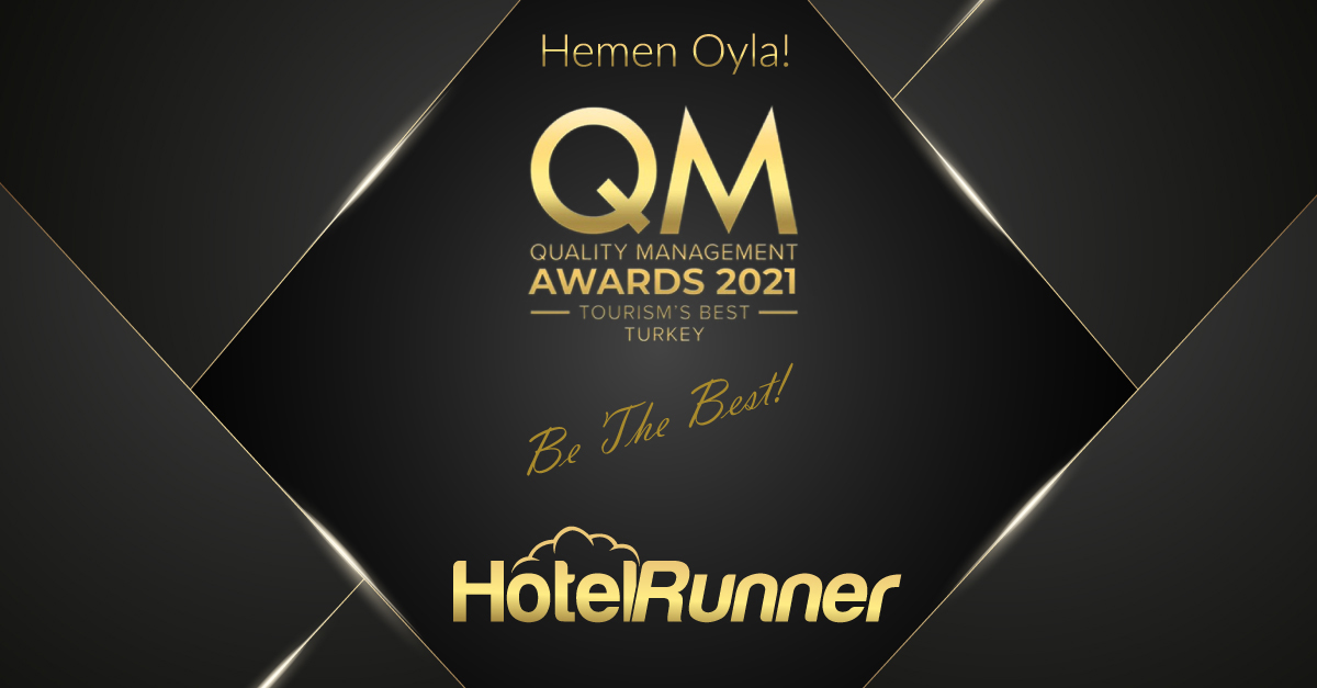 Türk turizminin en prestijli ödüllerinden QM Awards’da iki kategoride adayız!