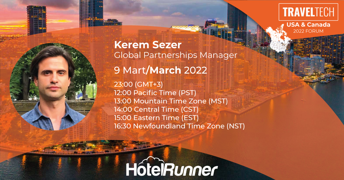 Travel Tech 2022'de HotelRunner'ı izleyin!