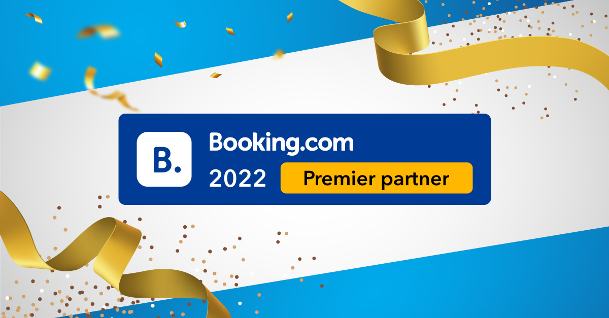 8 years in a row as Booking.com’s Premier Connectivity Partner!