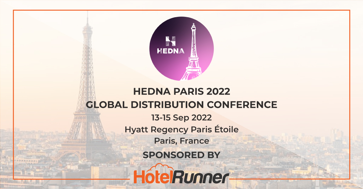 HotelRunner Ekibi, HEDNA Konferansı için Paris’e uçuyor!