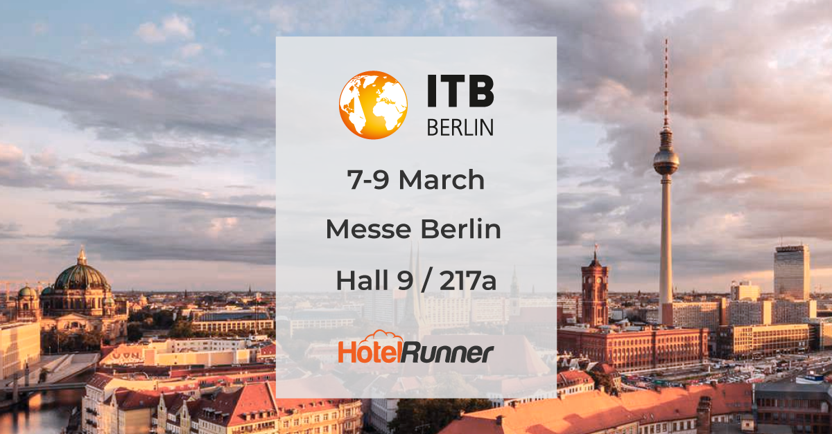 HotelRunner dünyanın önde gelen seyahat fuarı ITB Berlin 2023’e katılıyor