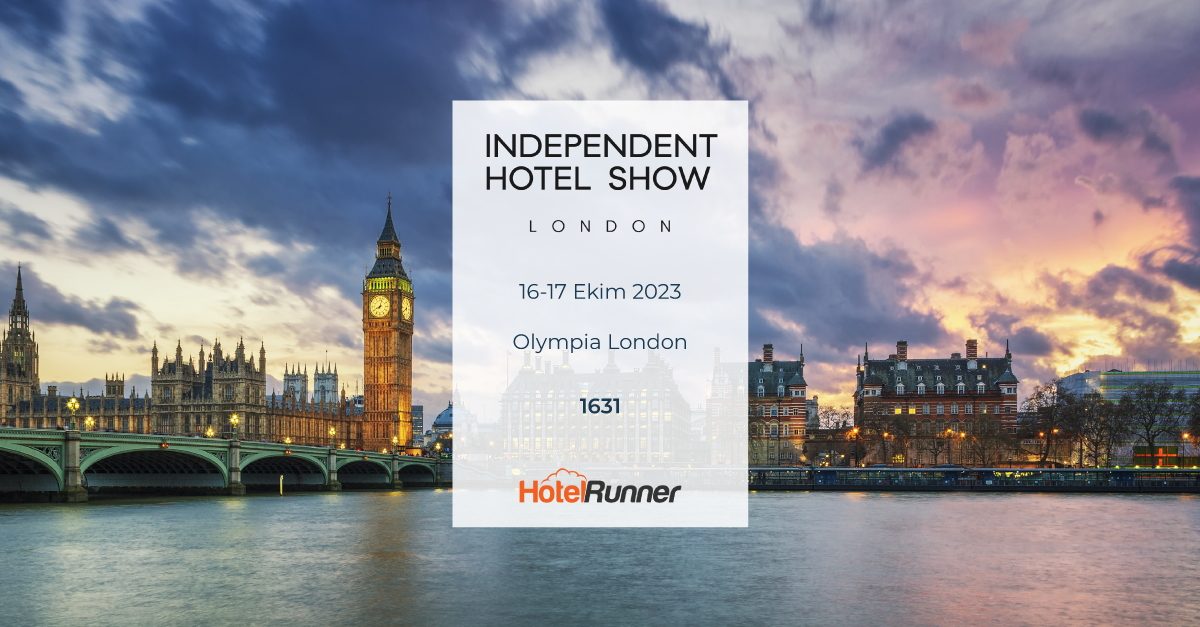 HotelRunner Independent Hotel Show’a katılacağını duyurdu