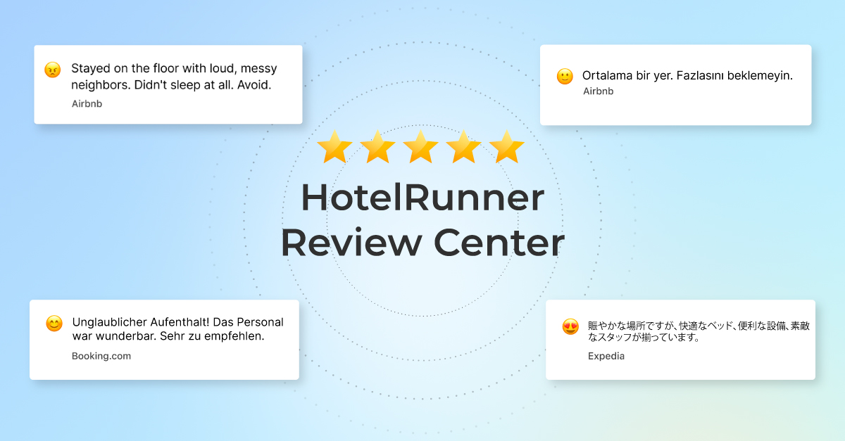 HotelRunner Introduces AI-Powered Review Center for Enhanced Reputation Management in the Travel and Hospitality Industry