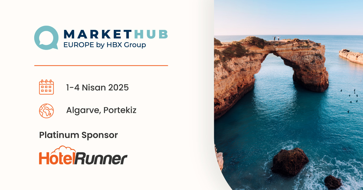 HotelRunner, MarketHub Europe by HBX Group’a Platinum Sponsor olarak katılıyor