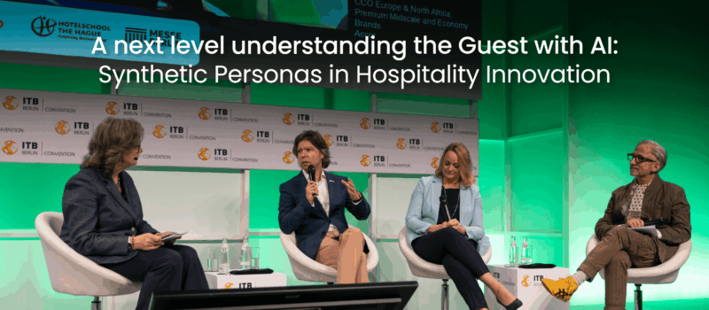 A Next Level of Understanding the Guest with AI: Synthetic Personas in Hospitality Innovation