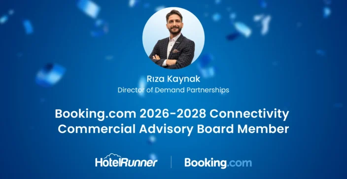 HotelRunner Reappointed to Booking.com’s Connectivity Commercial Advisory Board for the 2026-2028 Term